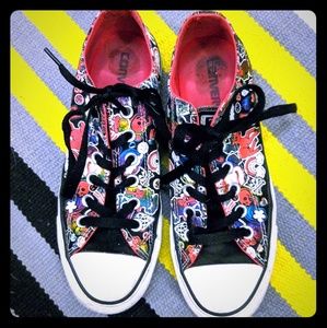 USED limited edition Converse All star size 7